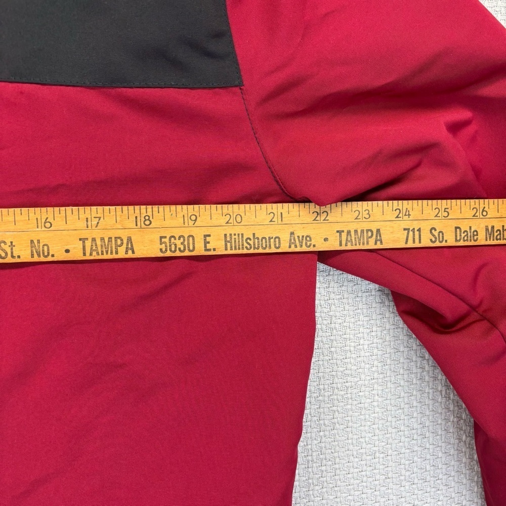 Hollister Men’s Med All Weather Collection Red/Black Rain Coat Jacket Outdoor - Picture 12 of 13